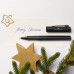 Ручка пір'яна Faber-Castell GRIP Edition корпус чорний, перо чорного кольору M, 140960