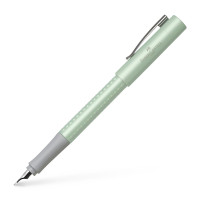 Ручка пір'яна Faber-Castell GRIP 2011 Pearl Edition Mint, корпус м'ятний, перо F (0.5 мм), 140987