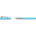 Ручка перьевая Faber-Castell GRIP 2011 Pearl Edition Turquoise, корпус бирюзовый, перо М (0.7 мм) 140986