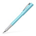 Ручка пір'яна Faber-Castell GRIP 2011 Pearl Edition Turquoise, корпус бірюзовий, перо М, 140986