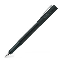 Ручка пір'я Faber-Castell GRIP 2011 корпус чорний, перо М, 140901