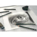 Олівець чорнографітний Faber-Castell CASTELL 9000 ступінь твердості H, 119011