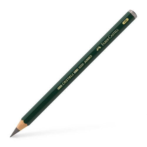 Потовщений олівець чорнографітний Faber-Castell CASTELL 9000 Jumbo HB, 119300