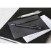 Ручка шариковая Faber-Castell POLY BALL M автоматическая синяя 0.7 мм, черный каучуковый корпус, 241199