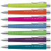 Ручка шариковая Faber-Castell POLY BALL ХВ автоматическая, синяя, розовый каучуковый корпус, 1,0 мм, 241128