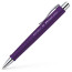 Ручка шариковая Faber-Castell POLY BALL ХВ автоматическая, синяя, фиолетовый каучуковый корпус, 1,0мм, 241137 - товара нет в наличии