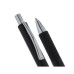 Ручка шариковая Faber-Castell Essentio Black Leather корпус черная кожа, 148889