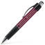 Ручка шариковая Faber-Castell Grip Plus Red Metallic, автоматическая, корпус красный, 140731 - товара нет в наличии