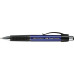 Ручка шариковая Faber-Castell Grip Plus Blue Metallic, автомат. с каучуковым гриппом, корпус синий, 140732