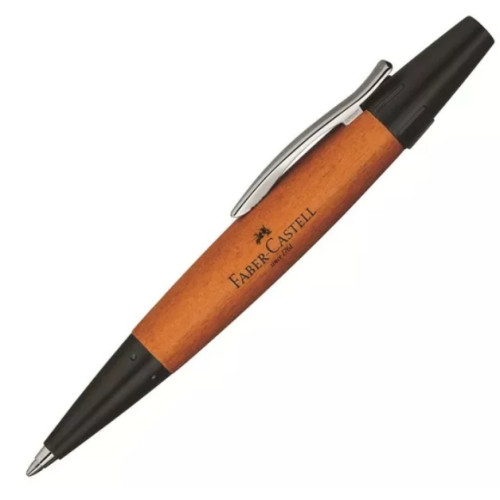 Ручка шариковая Faber-Castell E-motion wood brown, корпус клен, 148301