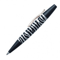 Ручка шариковая Faber-Castell E-motion, корпус зебра, 148312