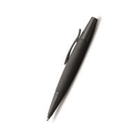 Ручка шариковая Faber-Castell E-motion pure Black, корпус матовый черный, 148690