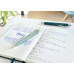 Ручка шариковая Faber-Castell POLY BALL ХВ автоматическая, изумрудный каучуковый корпус, синяя 1,0 мм, 241167