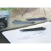 Ручка шариковая Faber-Castell POLY BALL ХВ автоматическая, серый каучуковый корпус, синяя 1,0 мм, 241188