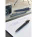 Ручка шариковая Faber-Castell POLY BALL ХВ автоматическая, серый каучуковый корпус, синяя 1,0 мм, 241188