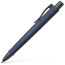 Ручка кулькова Faber-Castell POLY BALL ХВ автоматична, темно-синій каучуковий корпус, синя 1,0 мм, 241189 - товара нет в наличии
