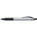 Ручка шариковая Faber-Castell Basic Ballpoint Pen Silver, корпус алюминиевый, 143411