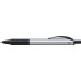 Ручка кулькова Faber-Castell Basic Ballpoint Pen Silver, алюмінієвий корпус, 143411