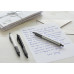 Ручка кулькова Faber-Castell Basic Ballpoint Pen Black, алюмінієвий корпус чорного кольору, 143499