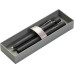 Ручка шариковая автоматическая Faber-Castell Grip 2011 корпус матовый черный, стержень синий XB (1 мм) 144187