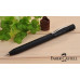 Ручка шариковая автоматическая Faber-Castell Grip 2011 корпус матовый черный, стержень синий XB (1 мм) 144187