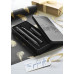 Ручка кулькова автоматична Faber-Castell Grip Edition, корпус чорний матовий, товщина XB (1 мм), 144172