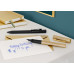 Ручка кулькова автоматична Faber-Castell Grip Edition, корпус чорний матовий, товщина XB (1 мм), 144172