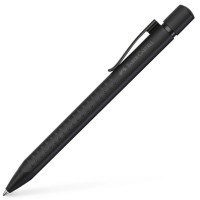 Ручка кулькова автоматична Faber-Castell Grip Edition, корпус чорний матовий, товщина XB (1 мм), 144172