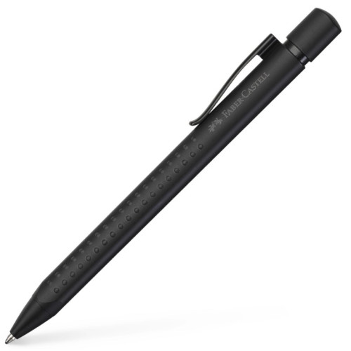 Ручка шариковая автоматическая Faber-Castell Grip Edition, корпус черный матовый, толщина XB (1 мм) 144172