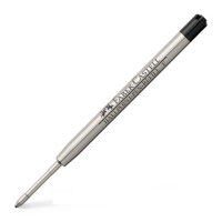Стрижень кульковий Faber-Castell для ручок Graf von Faber-Castell, колір чорний, (товщина F 0,5 мм), 148744