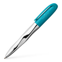 Шариковая ручка Faber-Castell N`ICE Pen бирюзовый / хром, 149507