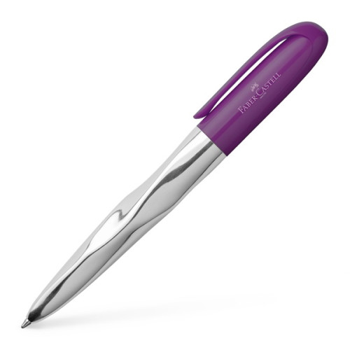 Шариковая ручка Faber-Castell N`ICE Pen сливовый / хром, 149509