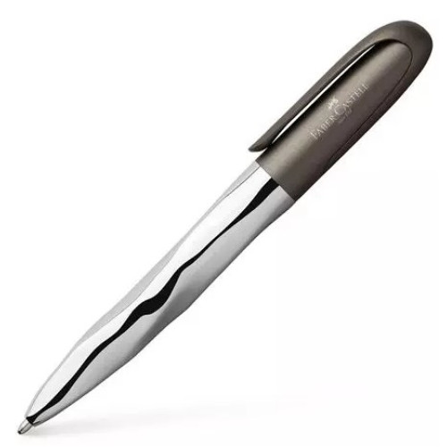 Шариковая ручка Faber-Castell N`ICE Pen металлический серый / хром, 149606
