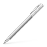 Шариковая ручка Faber-Castell Ambition Metal, корпус сребряного цвета, 148152