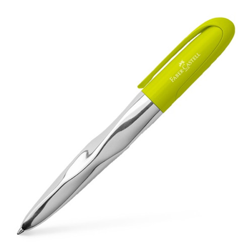 Шариковая ручка Faber-Castell N`ICE Pen лайм / хром, 149508