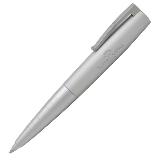 Шариковая ручка Faber-Castell LOOM Metallic Silver, корпус цвета серебро, 149000