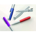 Кулькова ручка Faber-Castell LOOM Metallic Violet, корпус кольору срібло і фіолетовий металік, 149003