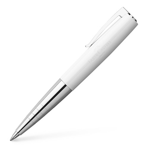 Шариковая ручка Faber-Castell LOOM Piano white, корпус белый, 149311