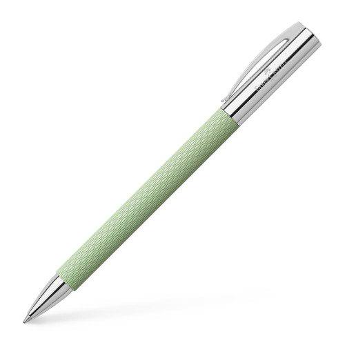 Кулькова ручка Faber-Castell Ambition OpArt Mint Green, колір корпусу м'ятний зелений, 147015