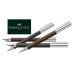 Кулькова ручка Faber-Castell Ambition 3D Croco, колір корпусу-коричневий, 146055