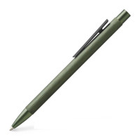 Кулькова ручка Faber-Castell NEO Slim Aluminium Olive Green, колір корпусу зелений оливковий, 146155