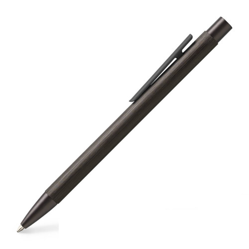 Кулькова ручка Faber-Castell NEO Slim Aluminium Gun Metal, колір корпусу бронзовий, 146165