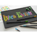 Олівці кольорові Faber-Castell Black Edition colour pencils 24 кольора тригранні чорне дерево, металева коробка, 116425