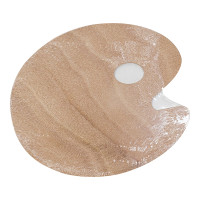 Палітра дерев`яна овальна 18 х 24 см Палітра дерев`яна овальна 18 х 24 см