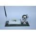 Настільний мармуровий набір Глобус-годинник, папір для нотаток і ручка, Penstand 9126