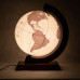 Глобус 320 мм Античный в деревянной оправе, с подсветкой, на русском языке Glowala