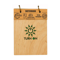 Скетчбук Turn On А6 Drevych Скетчбук Turn On А6 Drevych
