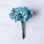 Набір маленьких квітів, Букетик троянд, Сині 12 шт - товара нет в наличии