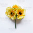 Набір квітів Маки жовті, 6 шт