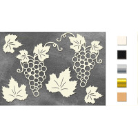 Набір чіпбордів Чорний Виноград